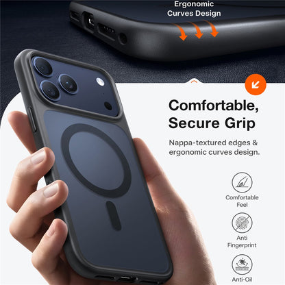TORRAS Guardian-Mag Series Case Compatible with MagSafe PC+TPU Phone Cover - For iPhone 17 Pro Max