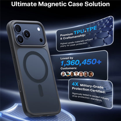 TORRAS Guardian-Mag Series Case Compatible with MagSafe PC+TPU Phone Cover - For iPhone 17 Pro Max