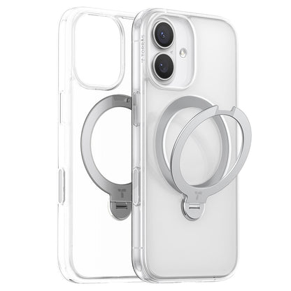 TORRAS Ostand Q3 Spin Series Case Compatible with MagSafe PC+TPU Case - For iPhone 17