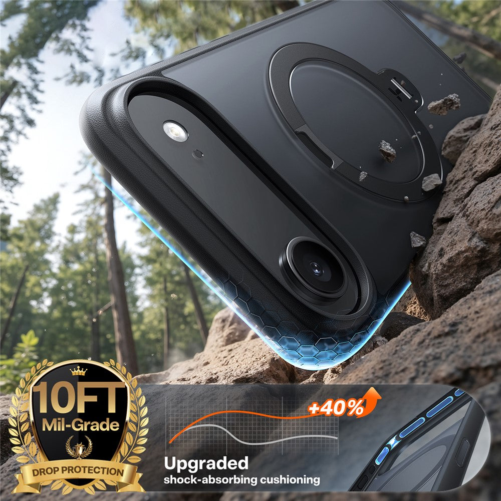 TORRAS Ostand Q3 Spin Series Case Compatible with MagSafe PC+TPU Case - For iPhone Air