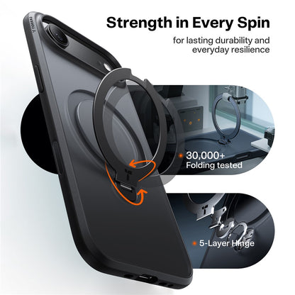 TORRAS Ostand Q3 Spin Series Case Compatible with MagSafe PC+TPU Case - For iPhone Air