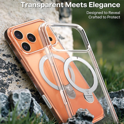 TORRAS Ostand Q3 Spin Series Case Compatible with MagSafe PC+TPU Case - For iPhone 17 Pro