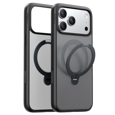 TORRAS Ostand Q3 Spin Series Case Compatible with MagSafe PC+TPU Case - For iPhone 17 Pro Max