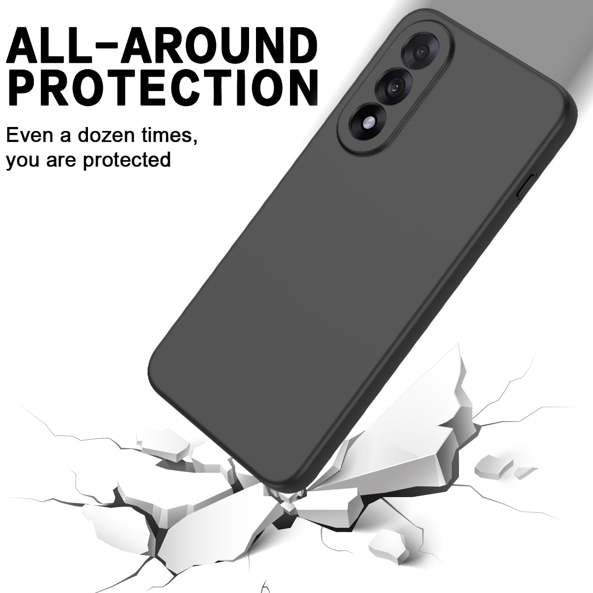 Liquid Silicone Case with Hand Strap - For OnePlus Nord 5