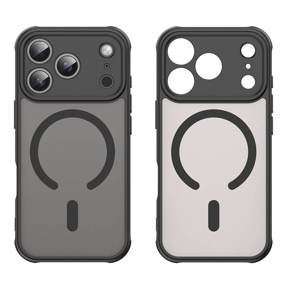 PC + TPU Matte Case Compatible with MagSafe - For iPhone 17 Pro