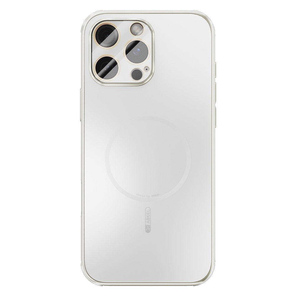 ABEEL Magnetic Case TPU PC Cooling Matte Phone Back Cover with Lens Film - For iPhone 16 Pro