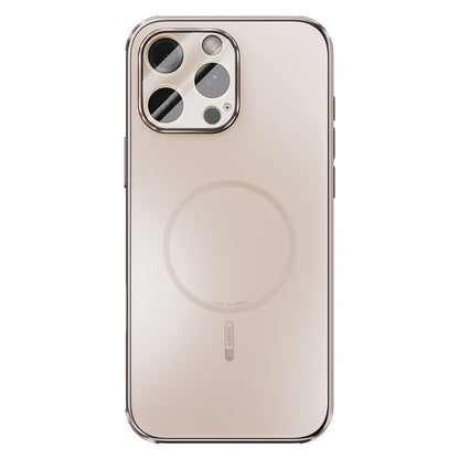 ABEEL Magnetic Case TPU PC Cooling Matte Phone Back Cover with Lens Film - For iPhone 16 Pro
