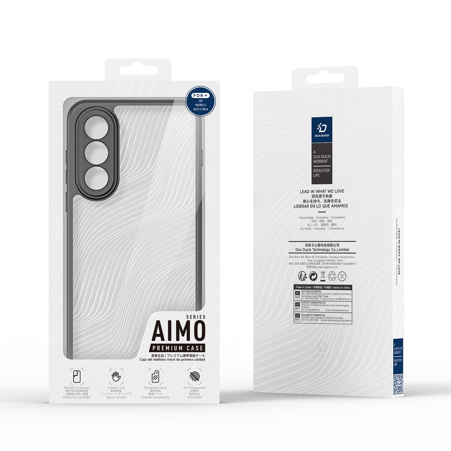 Dux Ducis Aimo Series TPU+PC Cover (REACH Certification) - For OnePlus Nord 5 / Ace 5 Ultra