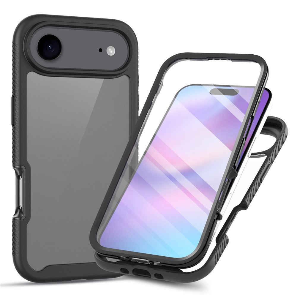 Front & Back PC + TPU Clear Case - For iPhone 17 Air