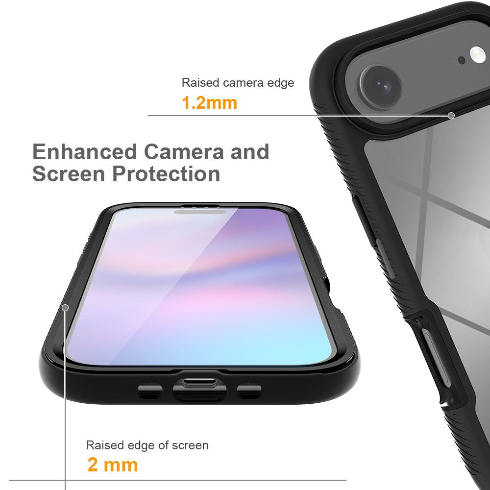 Front & Back PC + TPU Clear Case - For iPhone 17 Air