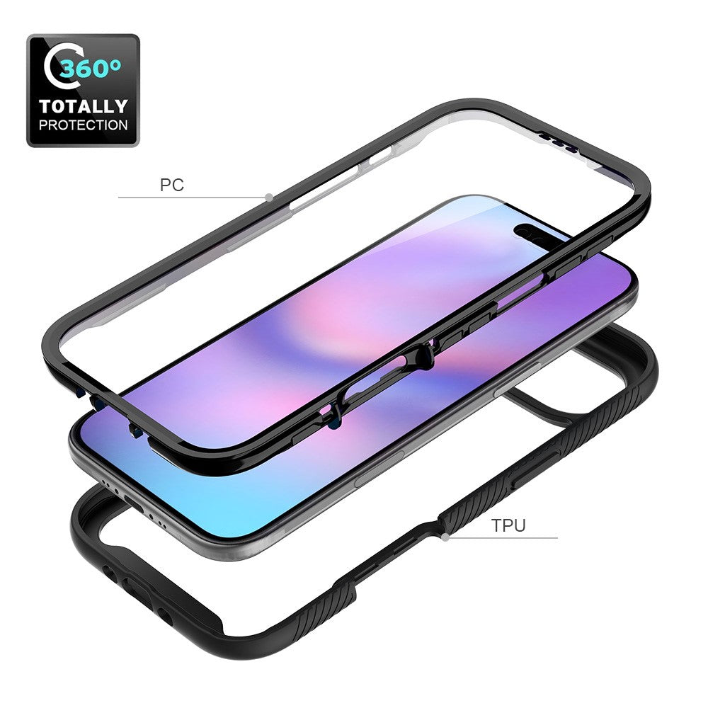 Front & Back PC + TPU Clear Case - For iPhone 17 Air