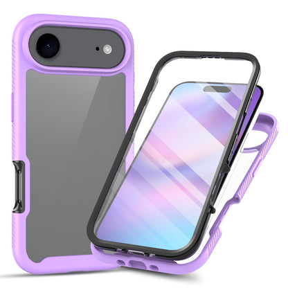 Front & Back PC + TPU Clear Case - For iPhone 17 Air