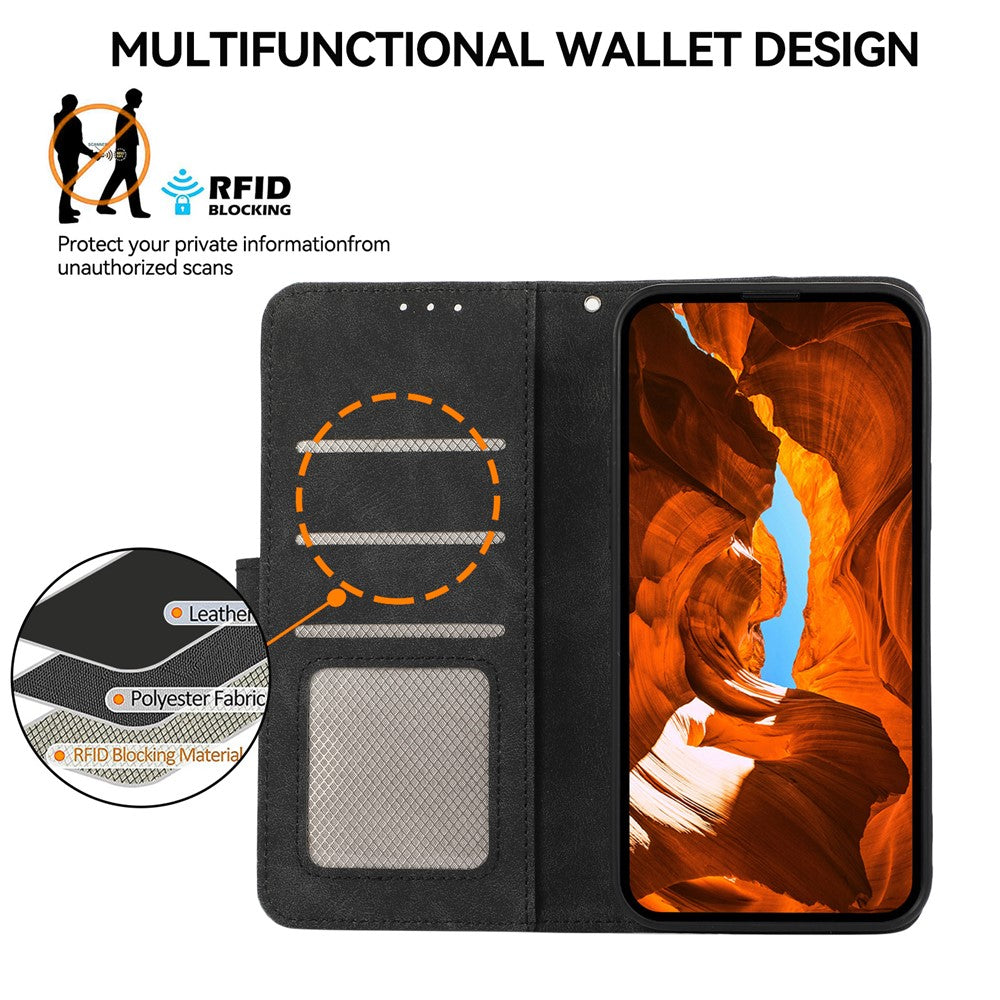 ABEEL Colour Splicing PU Leather Wallet Case - For OnePlus Nord 5 / Ace 5 Ultra