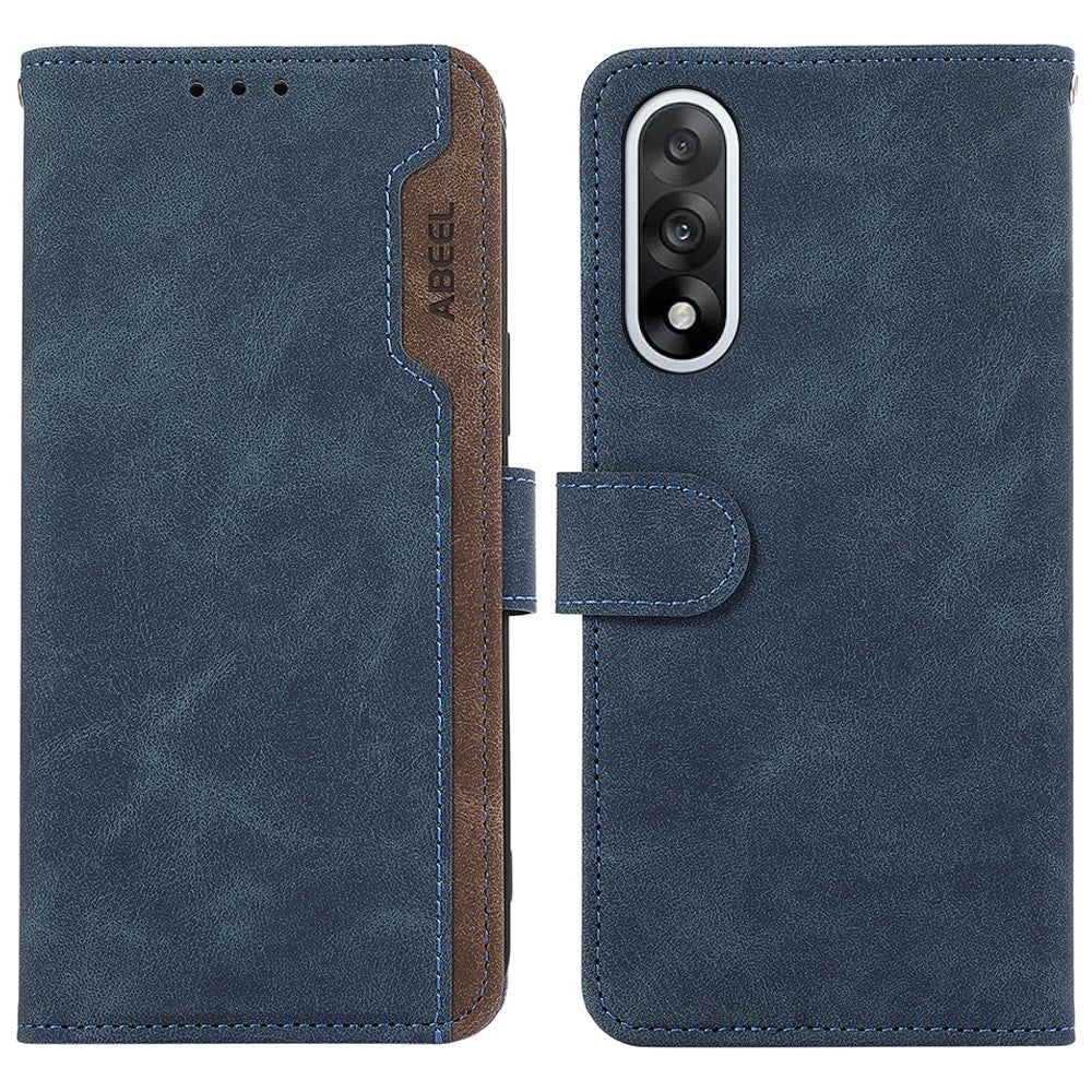 ABEEL Colour Splicing PU Leather Wallet Case - For OnePlus Nord 5 / Ace 5 Ultra