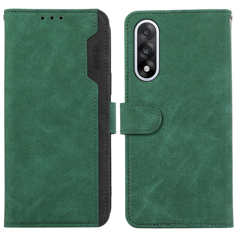 ABEEL Colour Splicing PU Leather Wallet Case - For OnePlus Nord 5 / Ace 5 Ultra