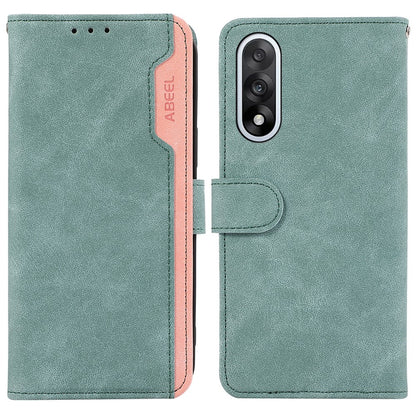 ABEEL Colour Splicing PU Leather Wallet Case - For OnePlus Nord 5 / Ace 5 Ultra