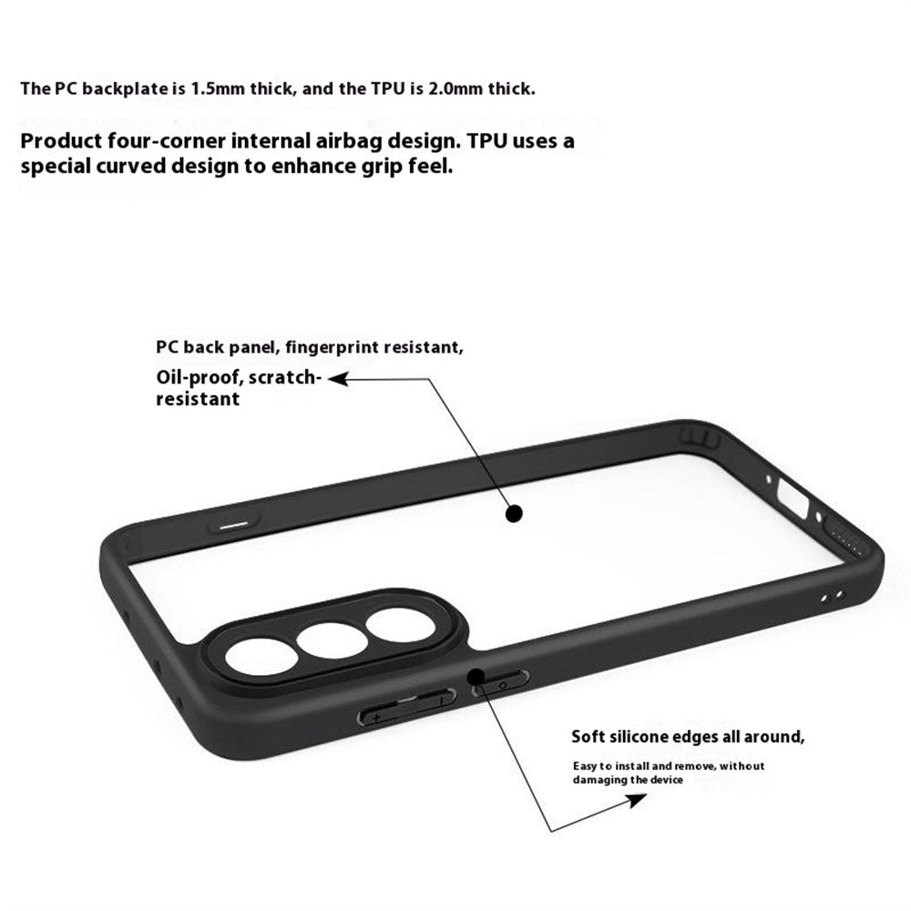 PC + TPU Clear Shockproof Case - For OnePlus Nord 5