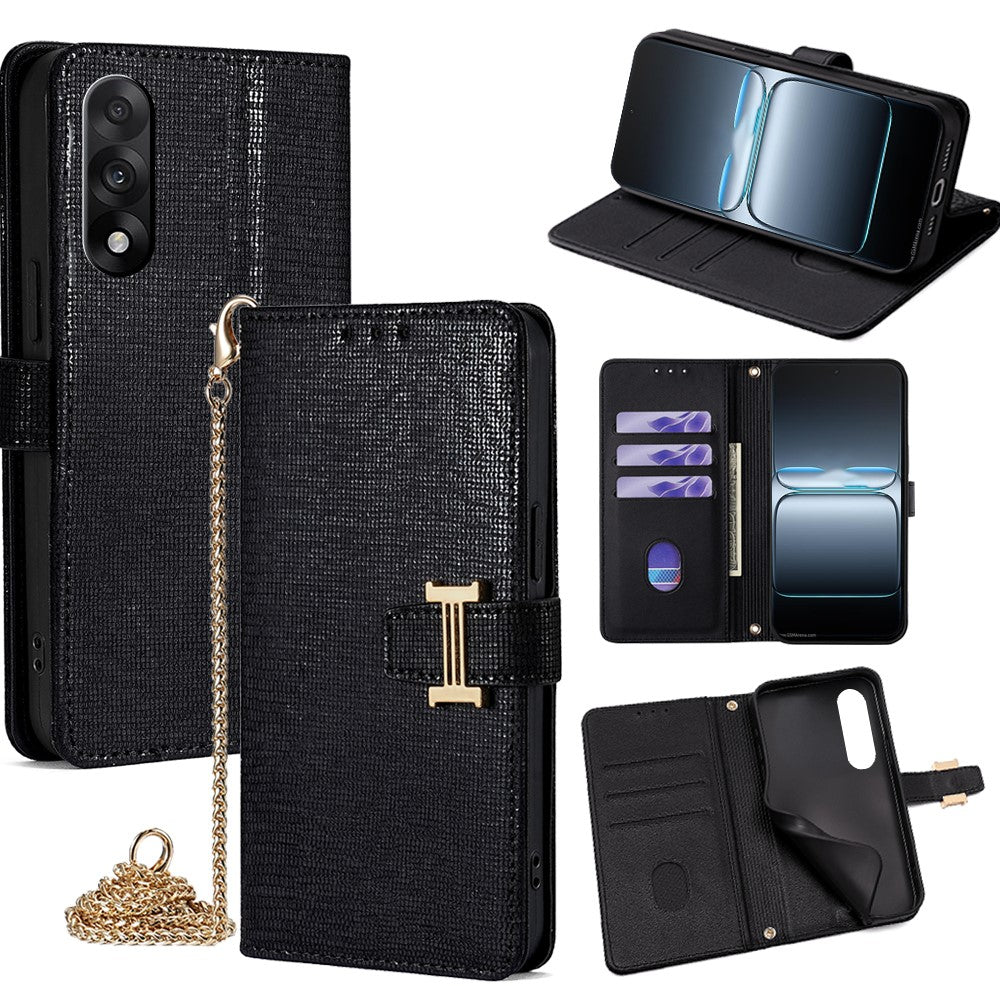 Sequins PU Leather Crossbody Wallet Case - For OnePlus Nord 5 / Ace 5 Ultra
