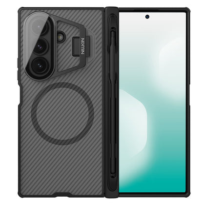 Nillkin CamShield Prop Magnetic Translucent Series Case with Stylus Pen - For Samsung Galaxy Z Fold7