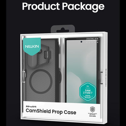Nillkin CamShield Prop Magnetic Translucent Series Case with Stylus Pen - For Samsung Galaxy Z Fold7
