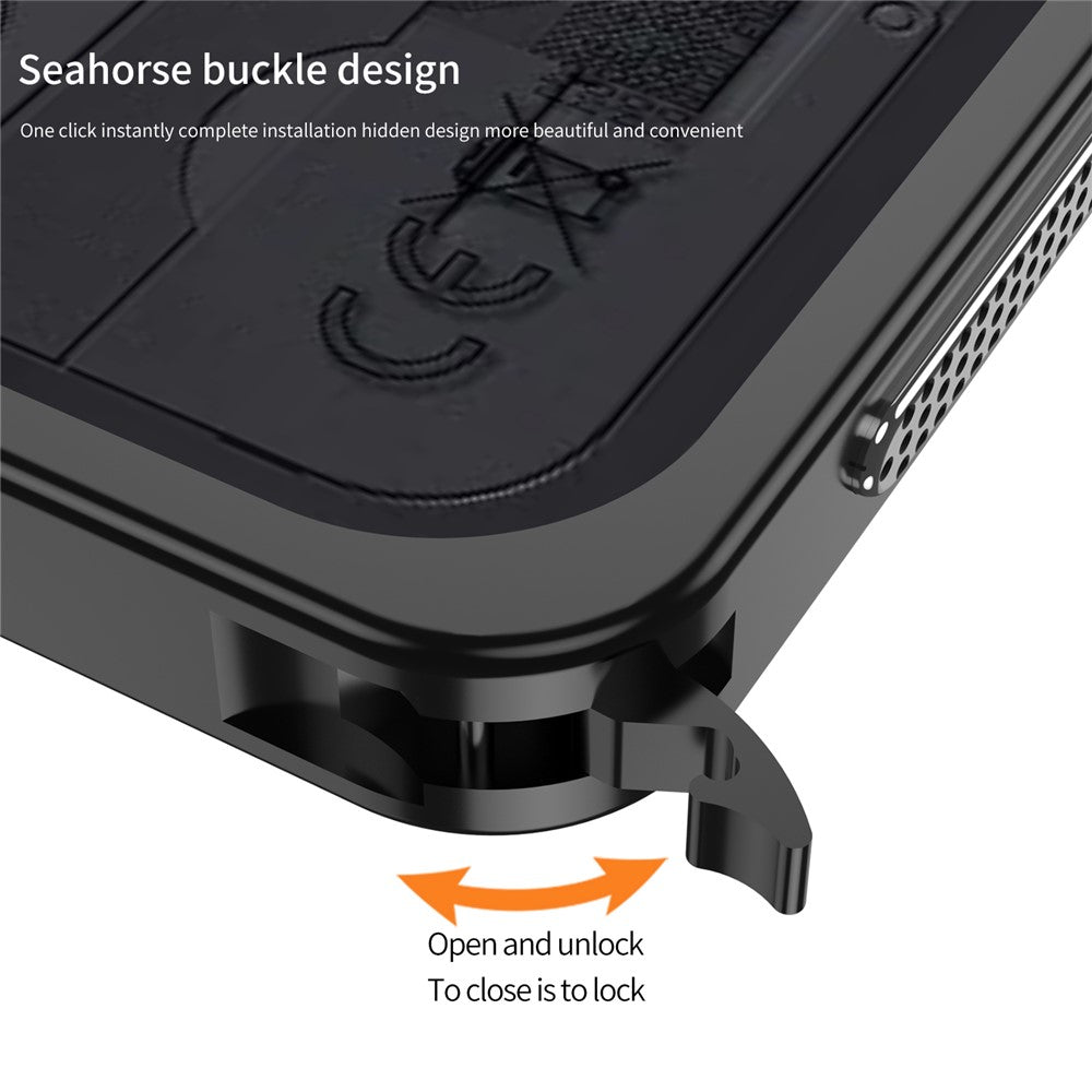 Bumper Case Metal Frame Heat Dissipation Cover with Lens Protector - For Nothing Phone (3)