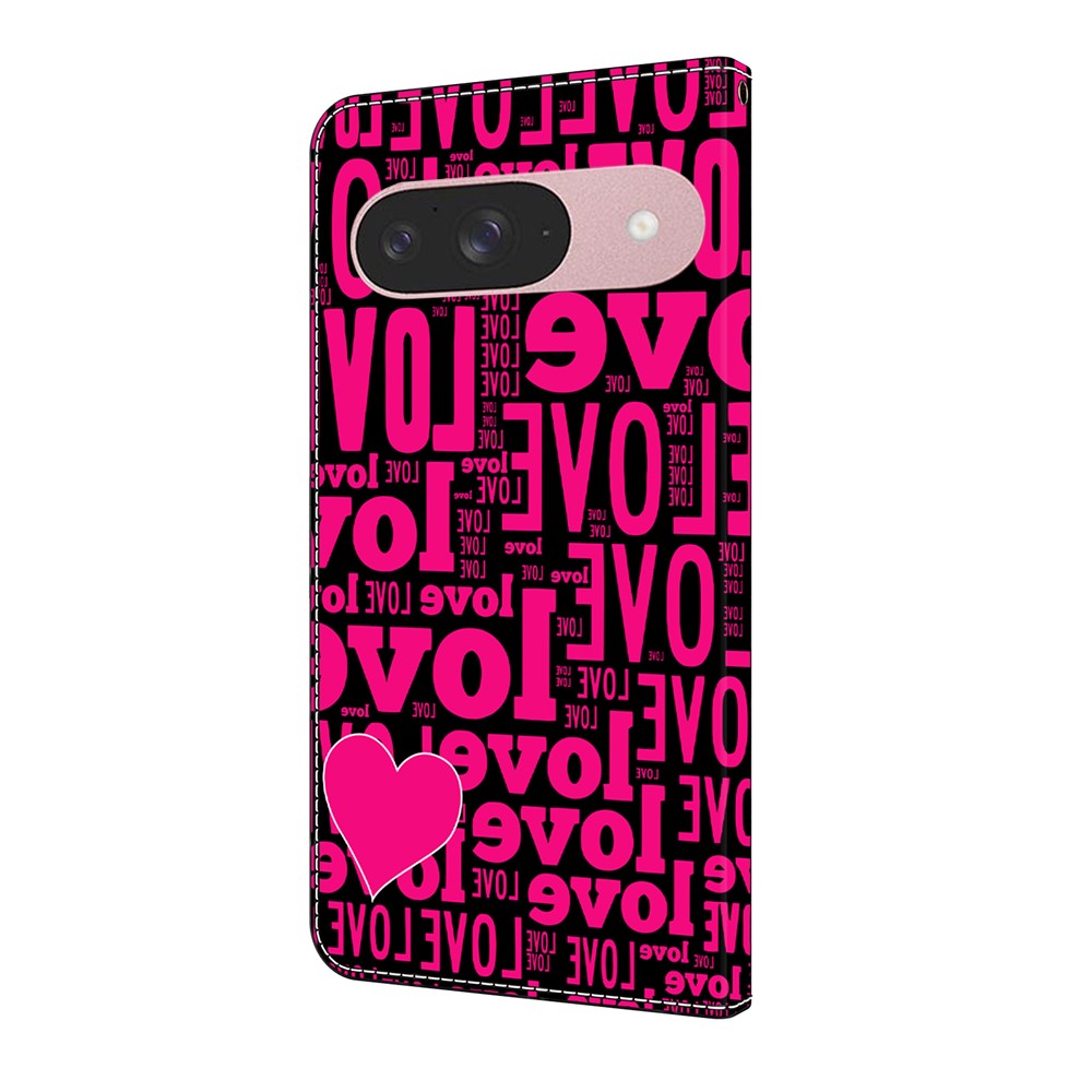 Pattern Printing PU Leather Wallet Case - For Google Pixel 10 Pro / 10