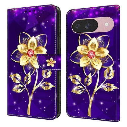 Pattern Printing PU Leather Wallet Case - For Google Pixel 10 Pro / 10
