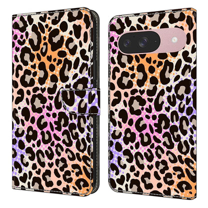 Pattern Printing PU Leather Wallet Case - For Google Pixel 10 Pro / 10