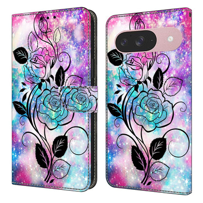 Pattern Printing PU Leather Wallet Case - For Google Pixel 10 Pro / 10