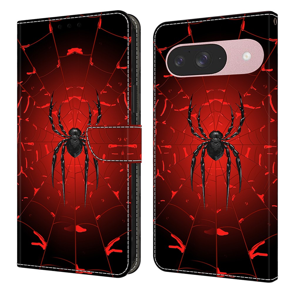 Pattern Printing PU Leather Wallet Case - For Google Pixel 10 Pro / 10