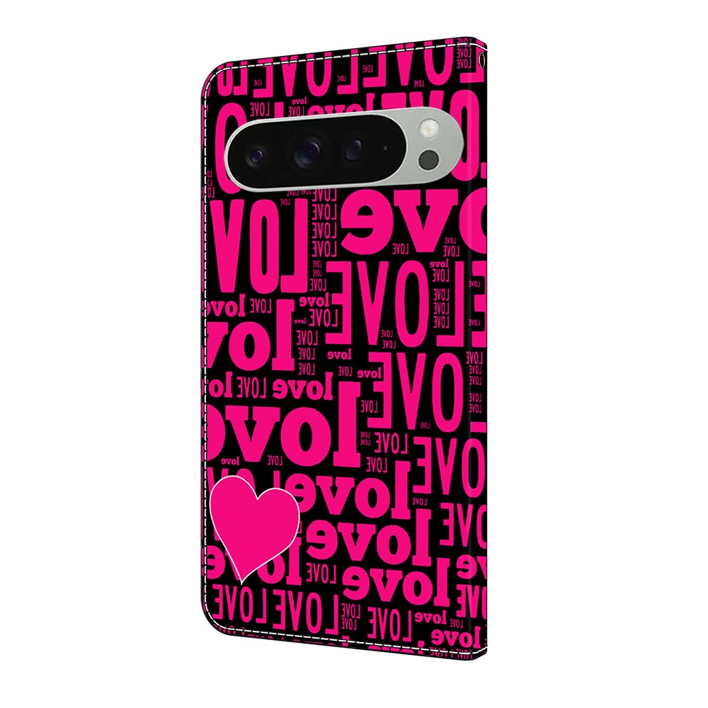 Pattern Printing PU Leather Wallet Case - For Google Pixel 10 Pro XL