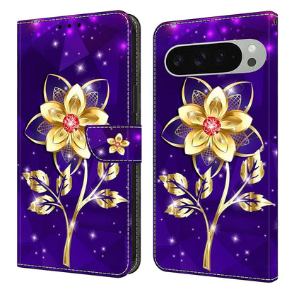 Pattern Printing PU Leather Wallet Case - For Google Pixel 10 Pro XL