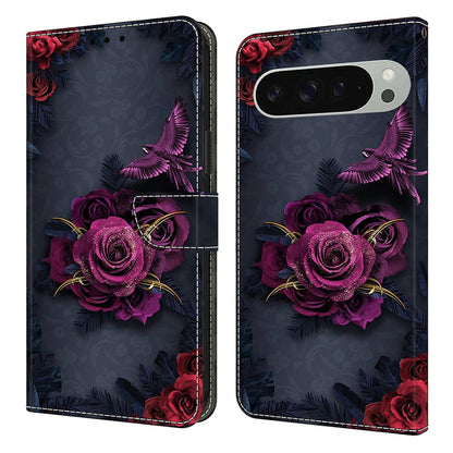 Pattern Printing PU Leather Wallet Case - For Google Pixel 10 Pro XL
