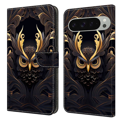 Pattern Printing PU Leather Wallet Case - For Google Pixel 10 Pro XL