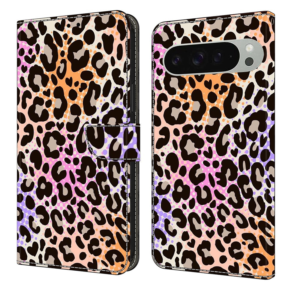 Pattern Printing PU Leather Wallet Case - For Google Pixel 10 Pro XL