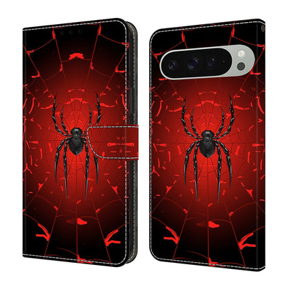 Pattern Printing PU Leather Wallet Case - For Google Pixel 10 Pro XL