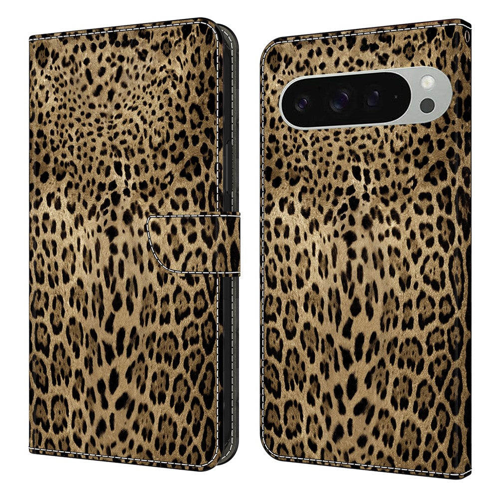 Pattern Printing PU Leather Wallet Case - For Google Pixel 10 Pro XL
