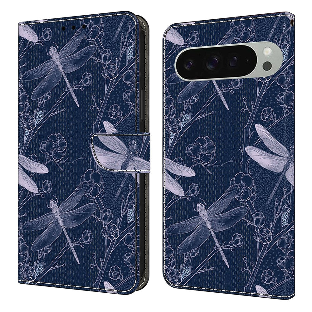 Pattern Printing PU Leather Wallet Case - For Google Pixel 10 Pro XL