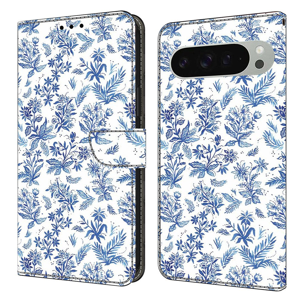 Pattern Printing PU Leather Wallet Case - For Google Pixel 10 Pro XL