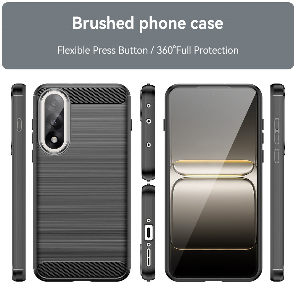 Carbon Fiber Texture Brushed Case - For OnePlus Nord 5 / Ace 5 Ultra