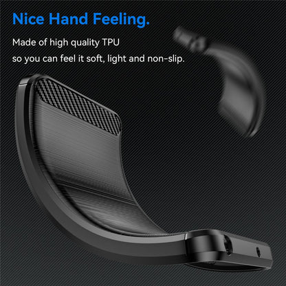 Carbon Fiber Texture Brushed Case - For OnePlus Nord 5 / Ace 5 Ultra