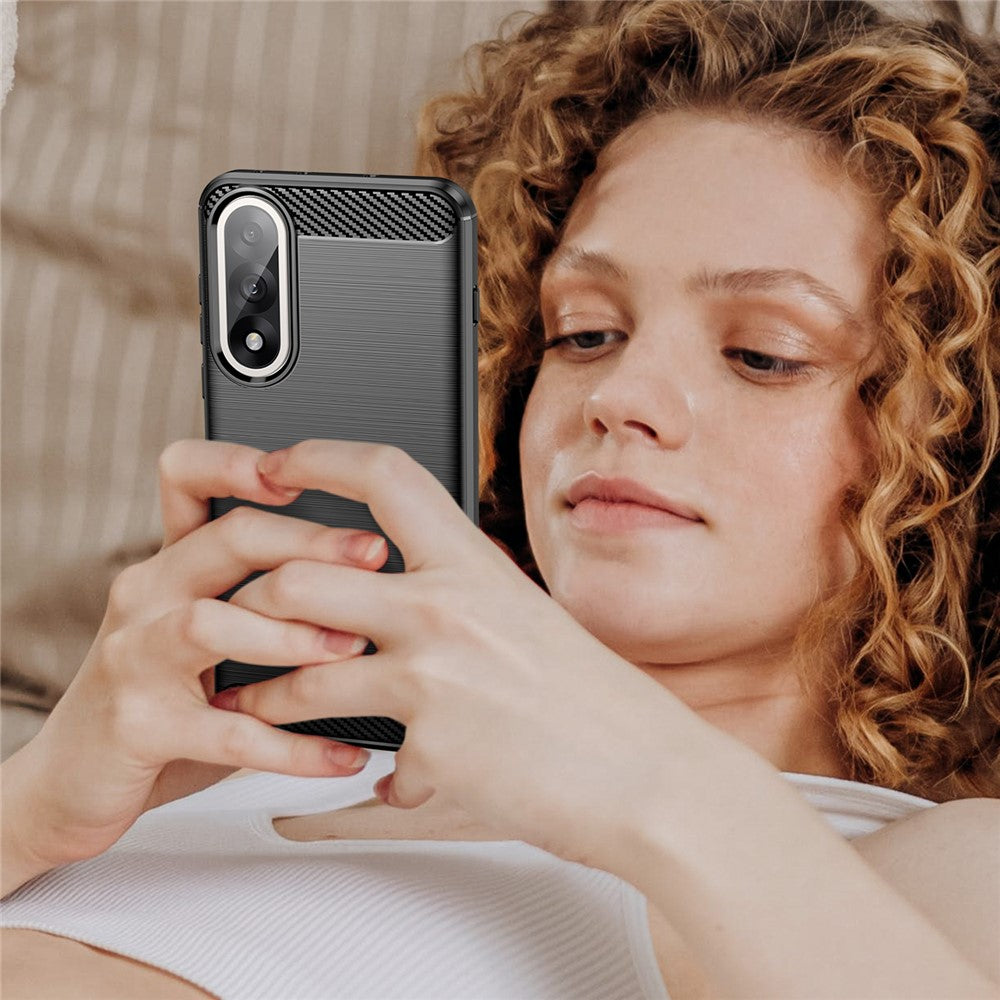 Carbon Fiber Texture Brushed Case - For OnePlus Nord 5 / Ace 5 Ultra