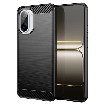 Carbon Fiber Texture Brushed Case - For OnePlus Nord CE5 / Ace 5 Racing