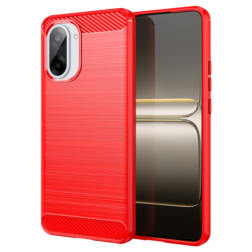 Carbon Fiber Texture Brushed Case - For OnePlus Nord CE5 / Ace 5 Racing
