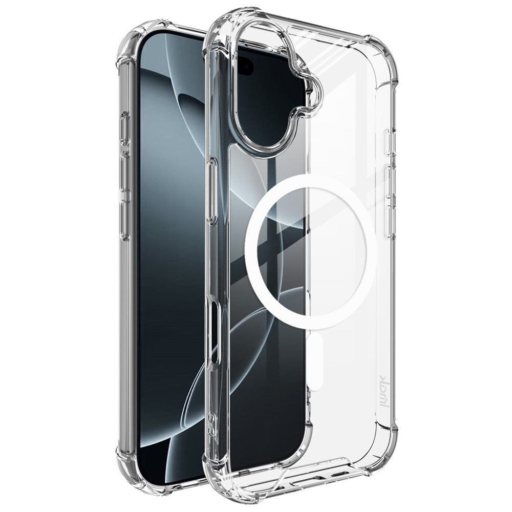 Imak PC TPU Clear Case Compatible with MagSafe - For iPhone 17