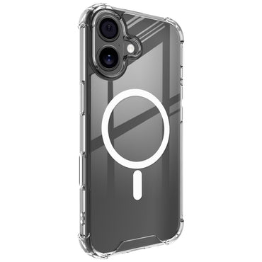 Imak PC TPU Clear Case Compatible with MagSafe - For iPhone 17