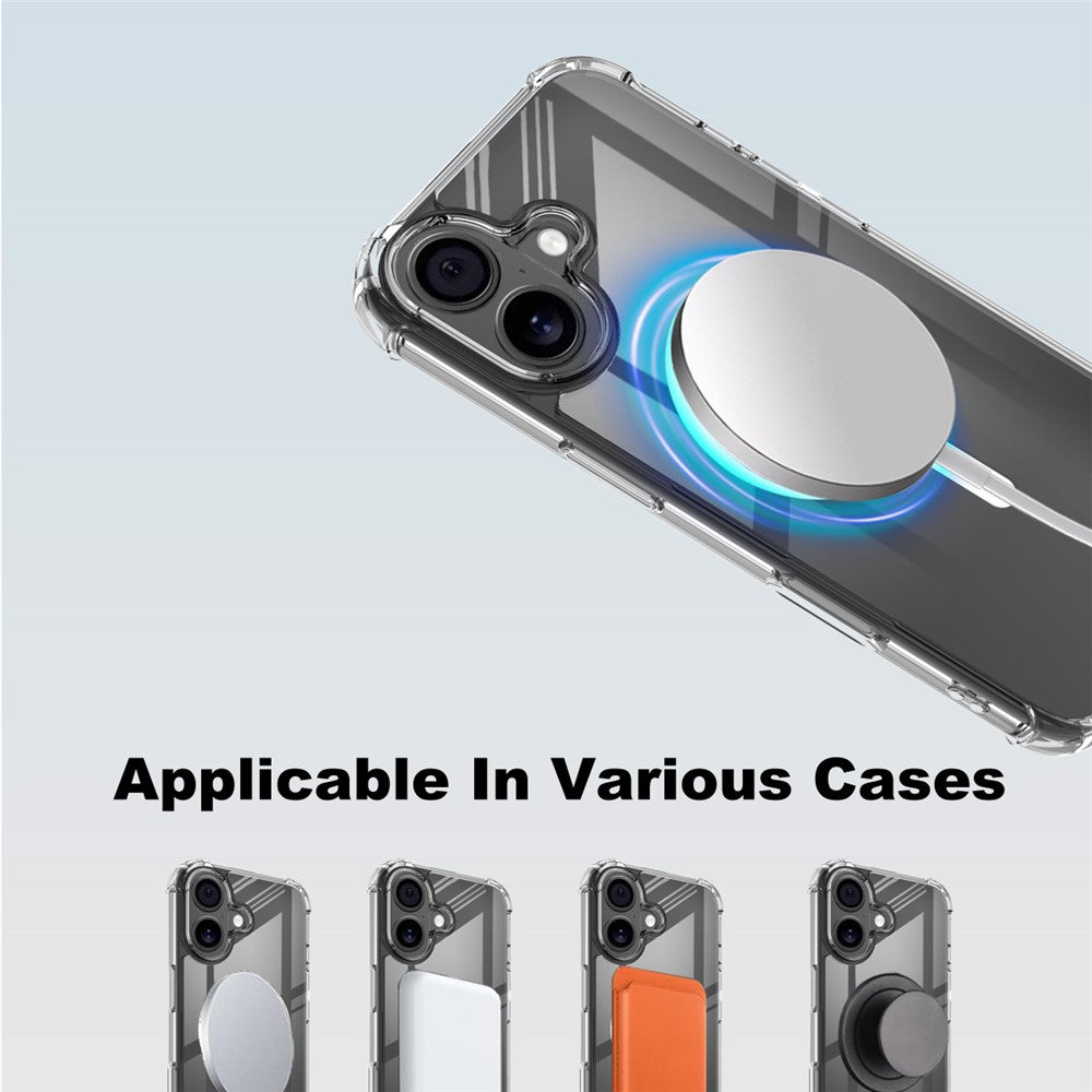 Imak PC TPU Clear Case Compatible with MagSafe - For iPhone 17