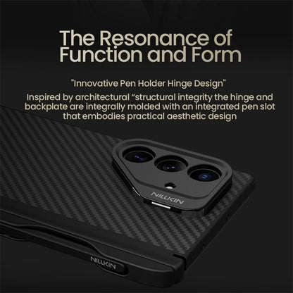 Nillkin CarboProp Magnetic Case Aramid Fiber Phone Cover with Stylus Pen