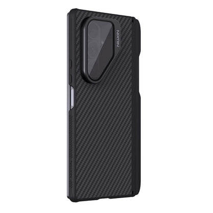 Nillkin CarboProp Magnetic Case Clear Black Lens Lid Aramid Fiber Phone Cover with Stylus Pen - For Samsung Galaxy Z Fold7
