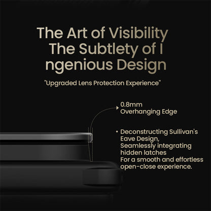 Nillkin CarboProp Magnetic Case Clear Black Lens Lid Aramid Fiber Phone Cover with Stylus Pen - For Samsung Galaxy Z Fold7